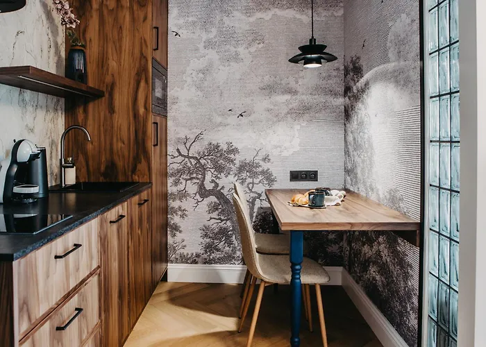 아파트 Czysta 4 - W Centrum Wroclawia, Nowoczesny Design, Taras Na Dachu I Przestrzen Do Pracy - - Fair 브로츠와프